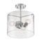 Nuvo Fixture, Semi Flush, 3-Lght, Incandescent, 60W, 120V, A19, Medium Base, Length: 11.75 60/7178 - alternate 3